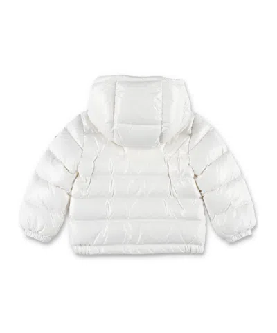 Moncler Enfant New Aubert Hooded Down Jacket In White
