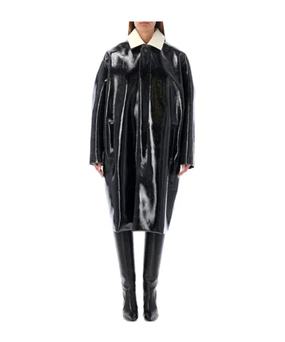 Philosophy Di Lorenzo Serafini Single-breasted Coat With A Trim
