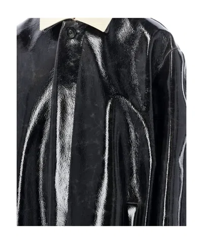 Philosophy Di Lorenzo Serafini Single-breasted Coat With A Trim