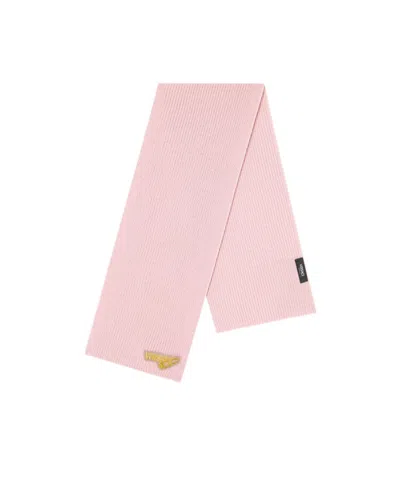 Versace Kids Logo Patch Scarf