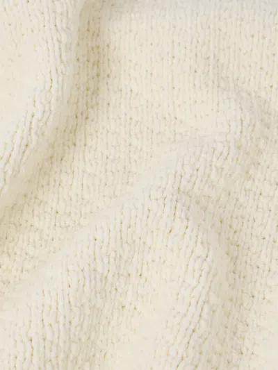 Stone Island Turtleneck With Iconic Logo On The Sleeve In Yellow