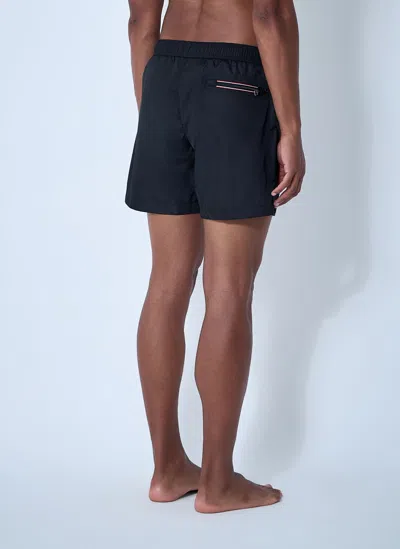 Moncler Swim Boxer Shorts In Black
