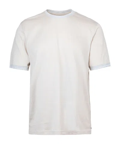 Eleventy Sand Crew Neck T-shirt In Neutral