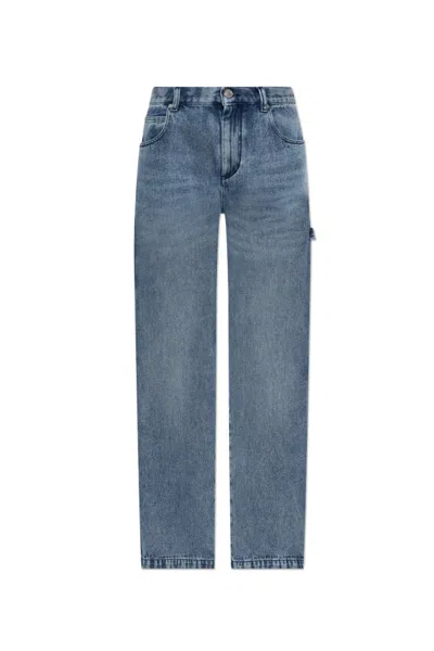 Isabel Marant Jeans With Belt Loops In Blue