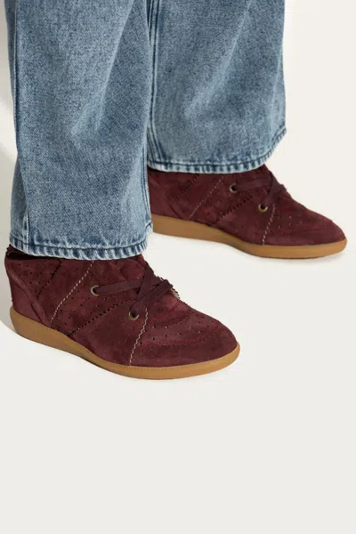 Isabel Marant Lace-up Wedge Shoes