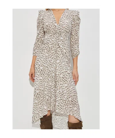 Isabel Marant Albini Midi Dress In Neutral