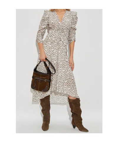 Isabel Marant Albini Midi Dress In Neutral