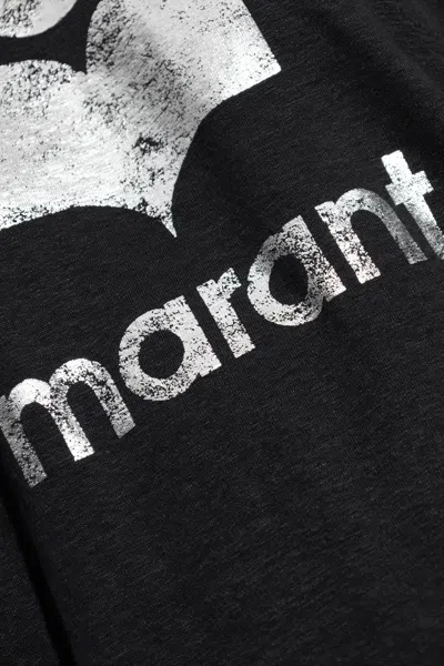 Isabel Marant Étoile Short Sleeve T-shirt In Black