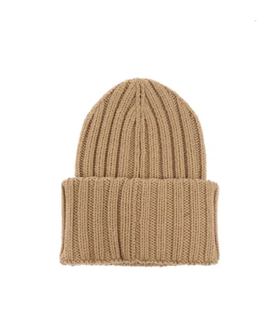 Dsquared2 Ribbed Logo-patch Beanie