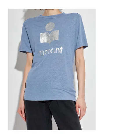 Isabel Marant Étoile Isabel Marant Etoile Blue Linen Sweaters In Blue