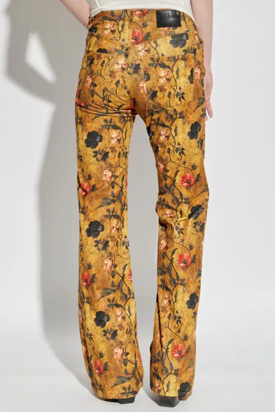 R13 Floral Pattern Track Pants