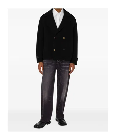 Moschino Blazer Featuring Notched Lapels And Button Detailing