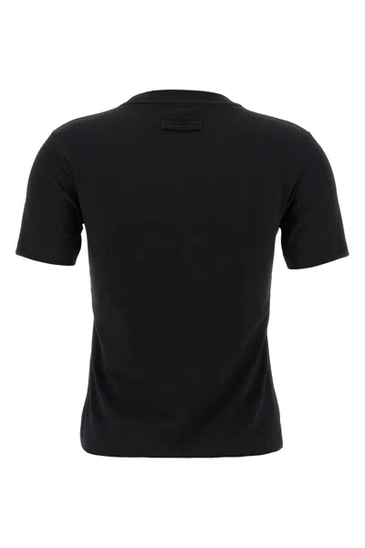 Jean Paul Gaultier The Black Jpg Baby Tee T-shirt Black
