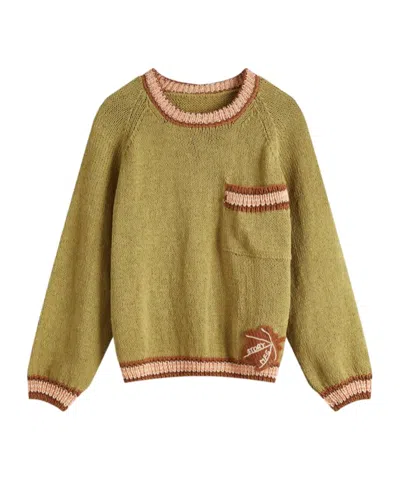 Story Mfg. Men S Bulb Jumper Sage Leaf In Green
