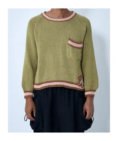 Story Mfg. Men S Bulb Jumper Sage Leaf In Green