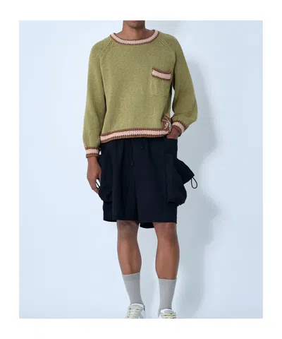 Story Mfg. Men S Bulb Jumper Sage Leaf In Green