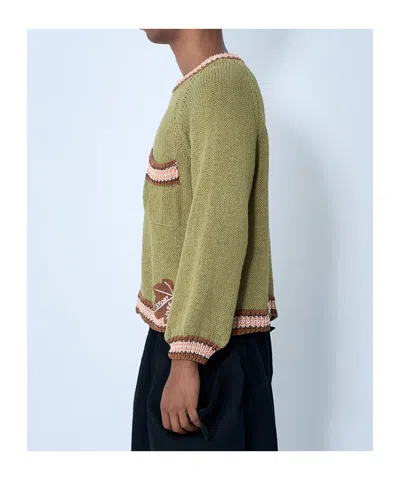 Story Mfg. Men S Bulb Jumper Sage Leaf In Green