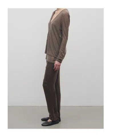 The Row Miros Satin-finish Trousers