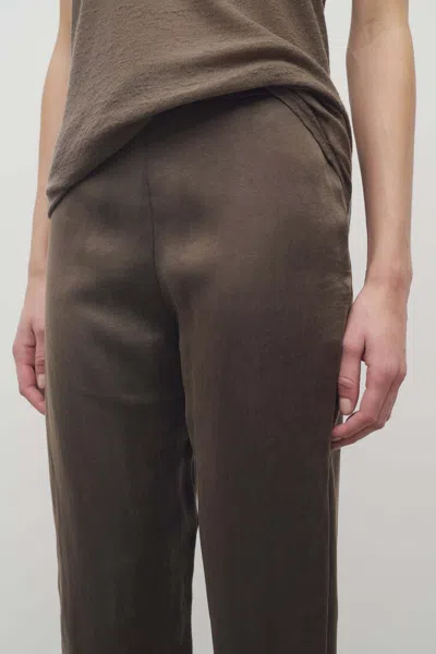 The Row Miros Satin-finish Trousers