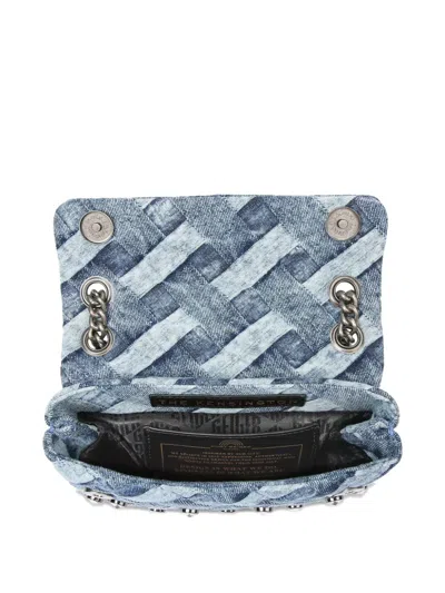 Kg Kurt Geiger Mini Kensington Crystal-embellished Chain Bag
