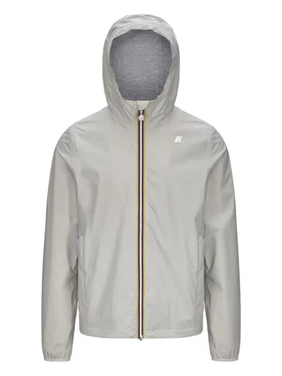 K-way Jack Logo-print Hooded Jacket In Gray