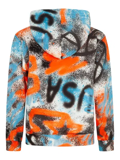 Starter Graffiti-print Hoodie In Animal Print
