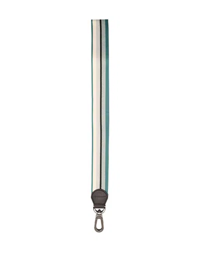 Longchamp Striped Shoulder Strap In Multi