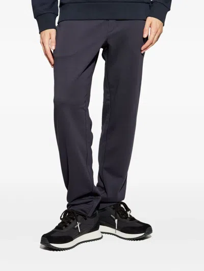 Moncler Logo-patch Track Pants In Black