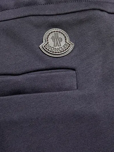 Moncler Logo-patch Track Pants In Black