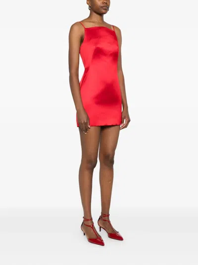 Givenchy Mini Fitted Dress Spaghetti Straps