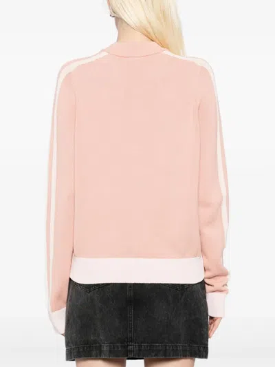 Maison Kitsuné Flash Fox Zipped Blouson In Pink