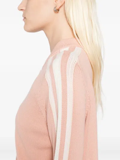 Maison Kitsuné Flash Fox Zipped Blouson In Pink