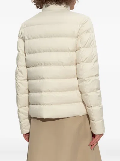 Moncler Bessettes Short Down Jacket In Neutral