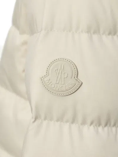 Moncler Bessettes Short Down Jacket In Neutral