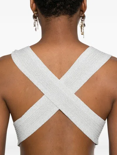 Mariuccia Milano Cross-back Maxi Dress In White