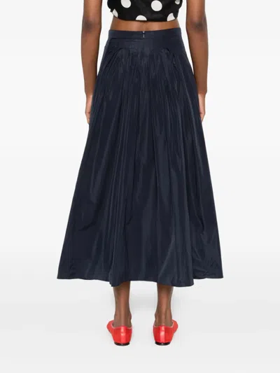 's Max Mara Pleated Maxi Skirt