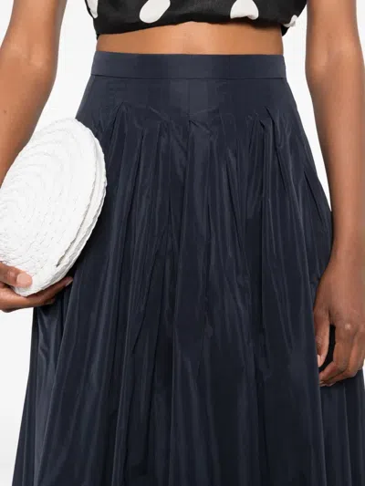 's Max Mara Pleated Maxi Skirt