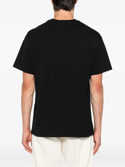 Givenchy Cotton T-shirt With Stamp Print Clothing In Black