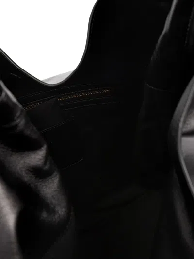 Moschino Single Handle Tote Bag In Black