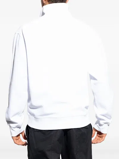 Dsquared2 Zip-up Sweatshirt In White