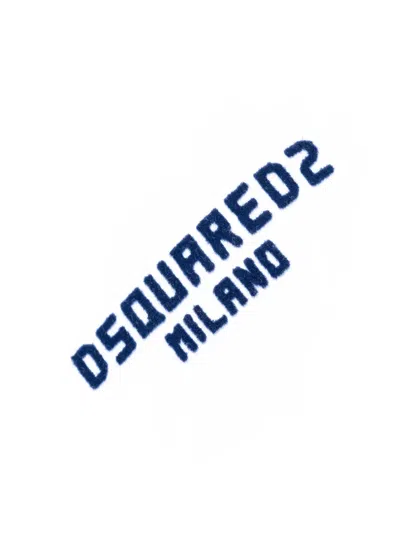 Dsquared2 Zip-up Sweatshirt In White