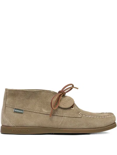 Sebago Suede Lace-up Chukka Boots In Brown