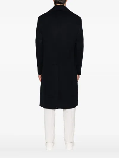 Brunello Cucinelli Double-breasted Coat In Black