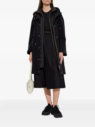 Moncler Detachable-lining Parka Coat