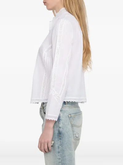 Zadig & Voltaire Tano Shirt In White