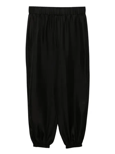 Lisa Yang Silk Cropped Trousers