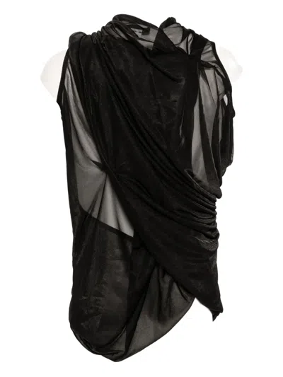 Junya Watanabe Asymmetric Top In Black