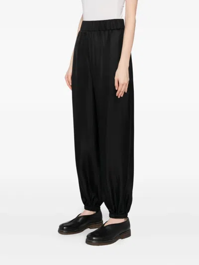 Lisa Yang Silk Cropped Trousers