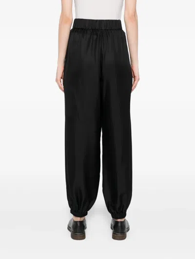Lisa Yang Silk Cropped Trousers