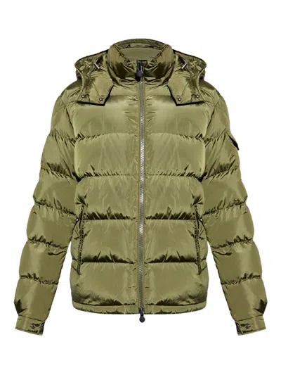 Moncler Men Maya Recycled Nylon Jacket In Green
